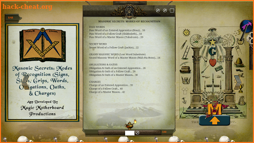 Masonic Secrets: Modes of Recognition screenshot