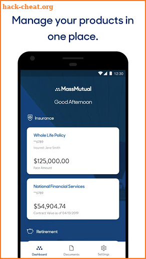 MassMutual screenshot