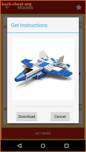 Master Bricks Build Instructions of custom models screenshot