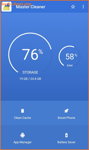 Master Clean App: booster and cache cleaner screenshot