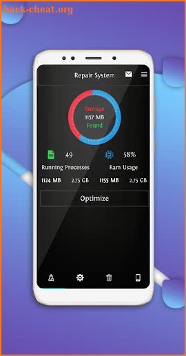 Master repair system android - booster ram screenshot