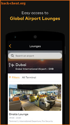 Mastercard Airport Pass MEA screenshot