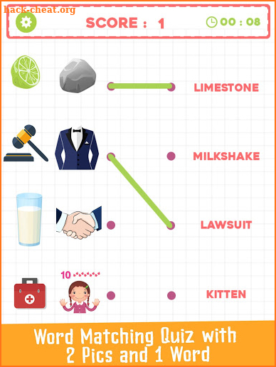 Match 2 Pics With 1 Word - Word Guessing Games screenshot