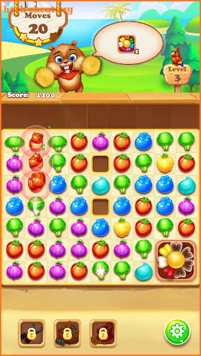 Match 3 Game: Chipmunk Farm Havest screenshot