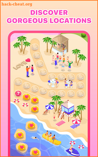 Match 3 Hearts - Romantic Puzzle Matching Game screenshot