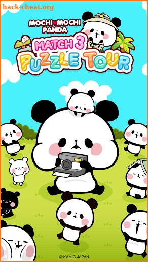 Match 3 Puzzle Tours : MOCHI MOCHI PANDA screenshot