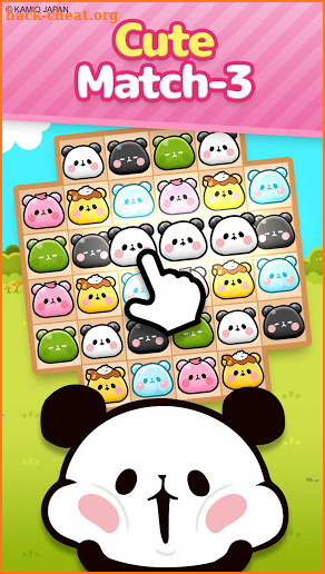 Match 3 Puzzle Tours : MOCHI MOCHI PANDA screenshot