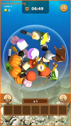 Match 3D Bubble screenshot