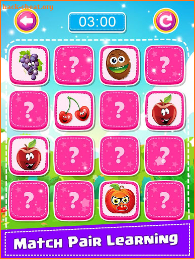 Match Pair Learning - Brain (Mind) Games for Kids screenshot