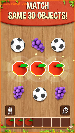 Match Triple 3D Untimed No Ads screenshot