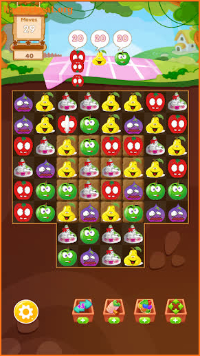 Match3 Game: Fruits Crush Garden screenshot