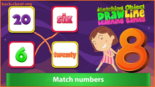 Matching Object - Draw a Line Learning Games screenshot