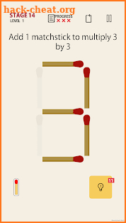 MATCHSTICK - matchstick puzzle game screenshot