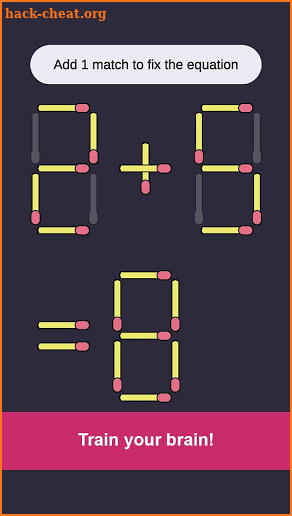 Matchstick Puzzles screenshot