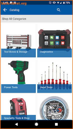 Matco Tools screenshot