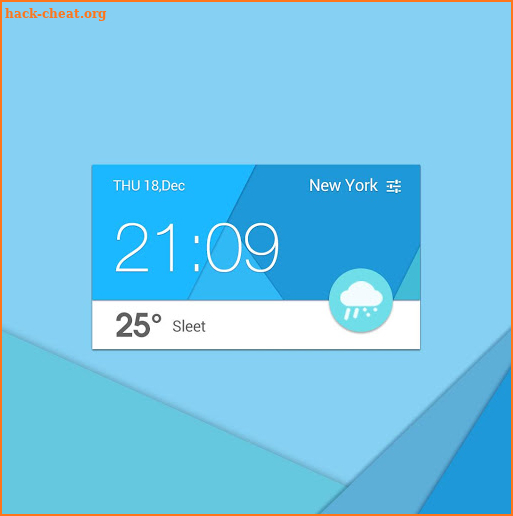 Material Design Cool Widget screenshot