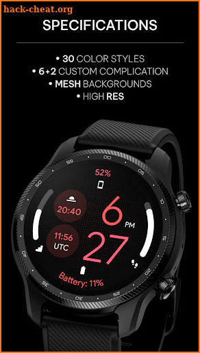 Material You 2: Watch face screenshot