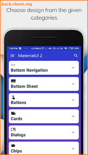 MaterialUI 2 - Material Designs Component screenshot