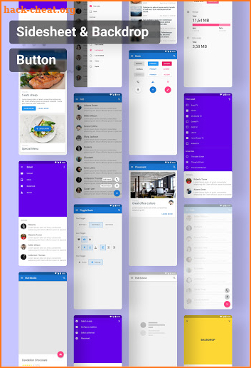 MaterialX Flutter - Flutter Material Design UI screenshot