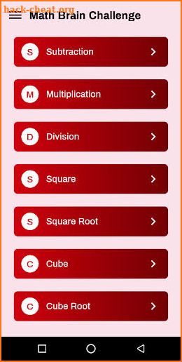 Math Brain Challenge screenshot