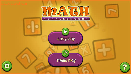 Math Challenger Game screenshot