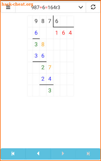 Math (Division) Step By Step Pro screenshot