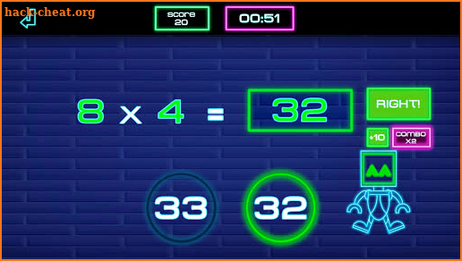 Math-E learn the times tables screenshot