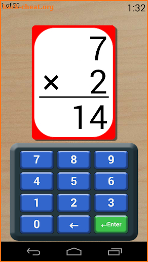 Math Flash Cards screenshot