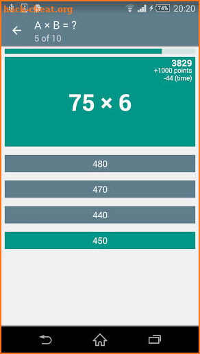 Math Game - Classic Brain Game screenshot