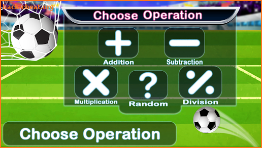 Math Game Kids Soccer screenshot