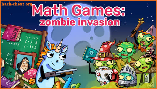 Math games: Zombie Invasion screenshot