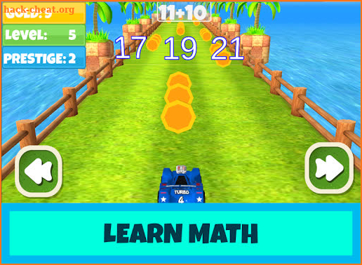 Math Game:The Race screenshot