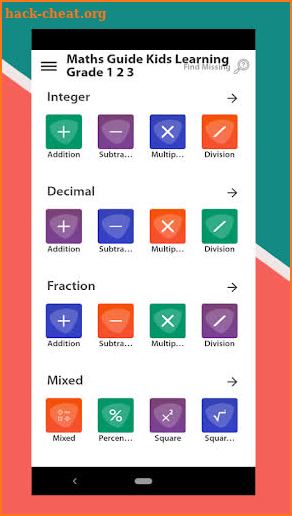 Math Guide-Kids Learning App Grade 1 2 3 Worksheet screenshot