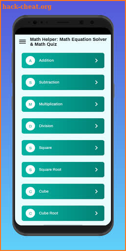 Math Helper: Math Problem Solver & Math Quizzes screenshot