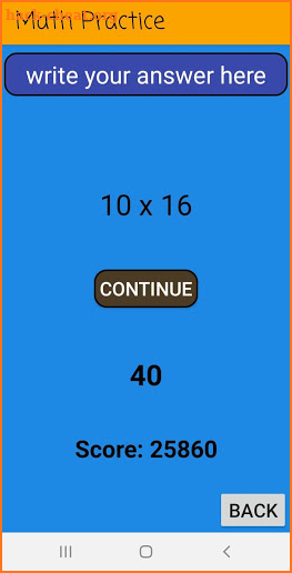 Math Practice screenshot