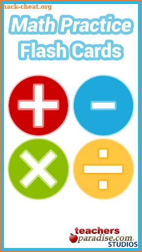 Math Practice Flash Cards screenshot