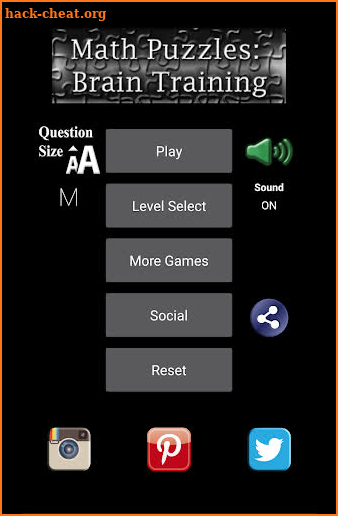 Math Puzzles: Brain Training Game screenshot