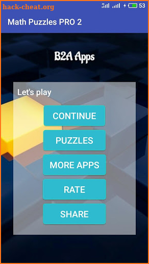 Math puzzles PRO 2 screenshot