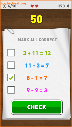 Math Quiz screenshot