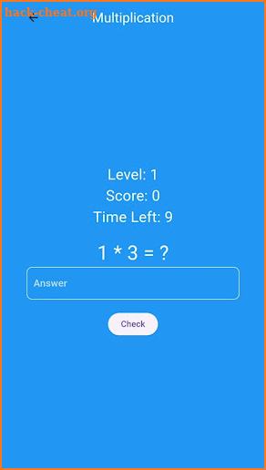 Math Quiz screenshot