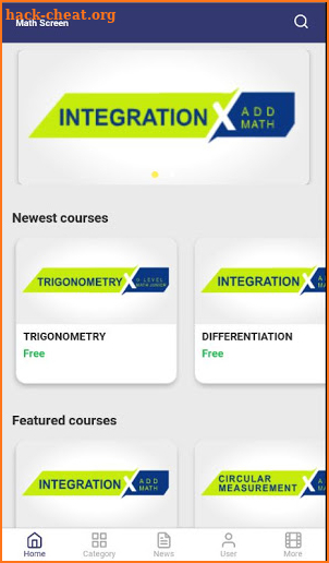 Math Screen screenshot