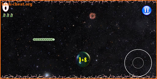 Math snake screenshot