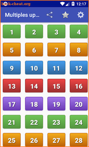 Math Tables Pro screenshot