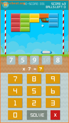 Math Tennis screenshot