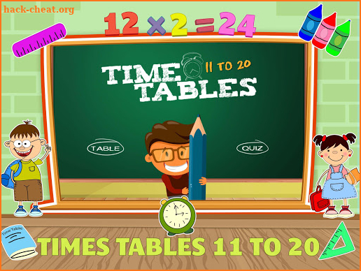 Math Times Tables Kids Games screenshot