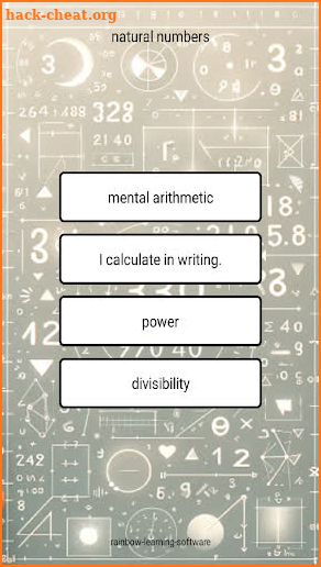 Mathematics 5th and 6th grades screenshot