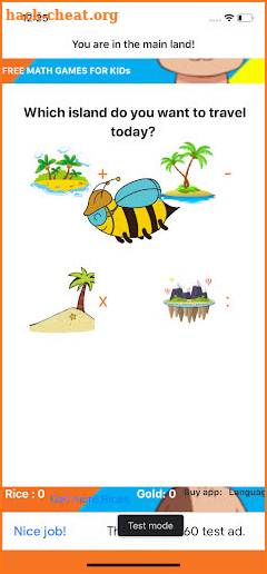 MathK Free Math Games For Kids screenshot