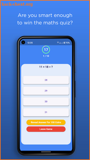 Mathmax: 2 & 4 player maths skill online game screenshot