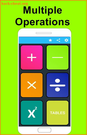 Maths Games - Add, Subtract, Divide, Square screenshot