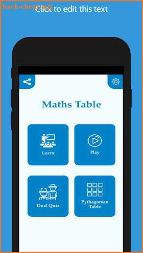 Maths Table - Multiplication Tables & Maths Quiz screenshot